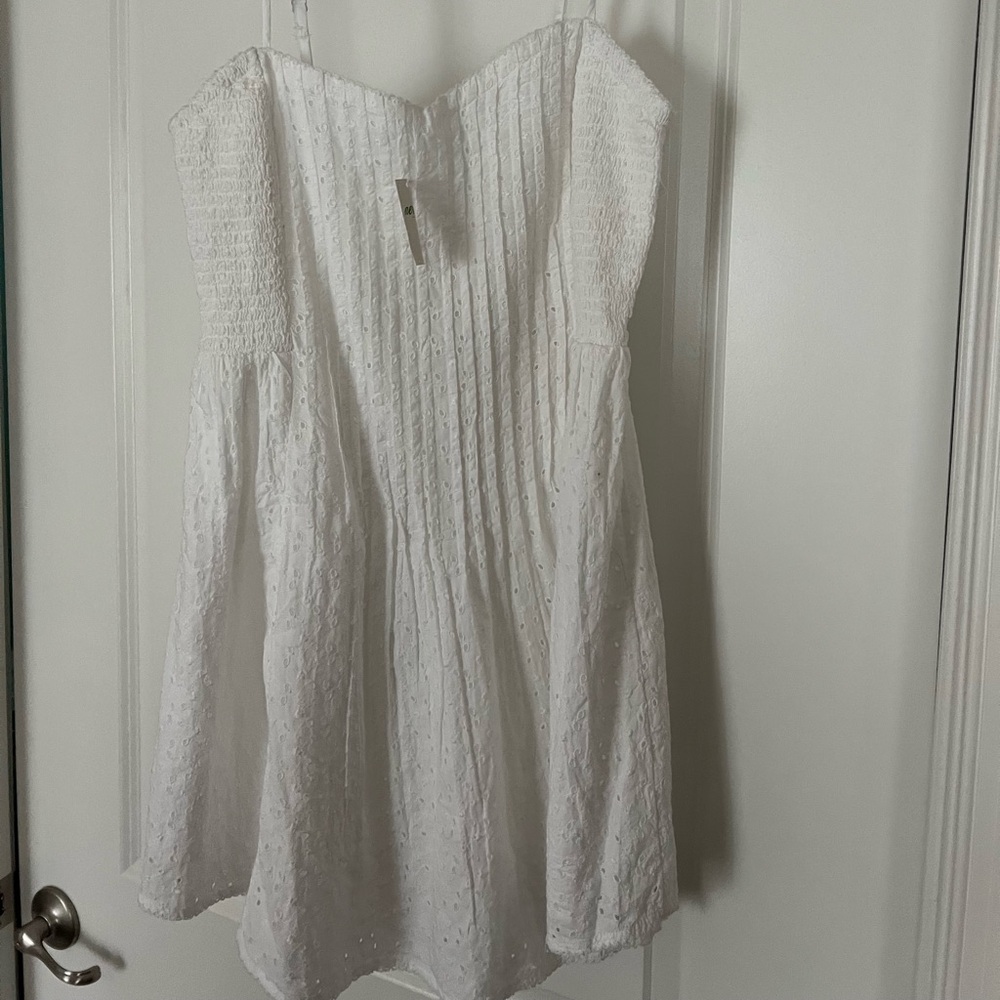 American Eagle Outfitters White Mini Dress